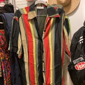 Vintage French Connection Rayon button up